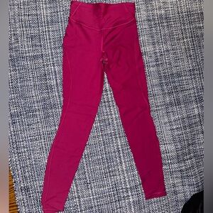 Lululemon Athletica Fuchsia Leggings